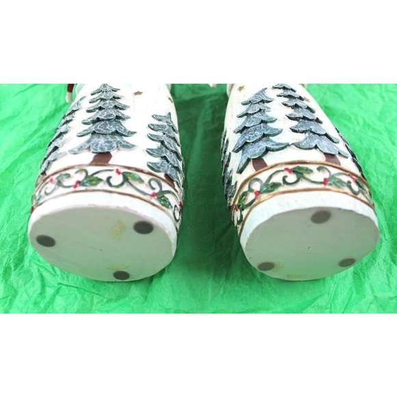 2 Piece Snowman Family Christmas Holiday Decoration Decor - Picture 4 of 6